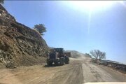 گزارش تصویری //اقدامات شهرستان نقده تسطیح، رگلاژ ،احیای کانیو و پاکسازی سازی شانه محور روستایی سردشت - شلماش