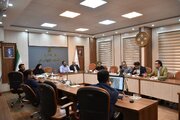 جلسه بررسی مکان یابی نواحی صنفی استان سمنان