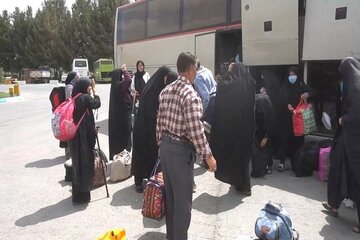 بازگشت بیش از ۲ هزار زائر اربعین خراسان شمالی با ناوگان عمومی از مرز مهران