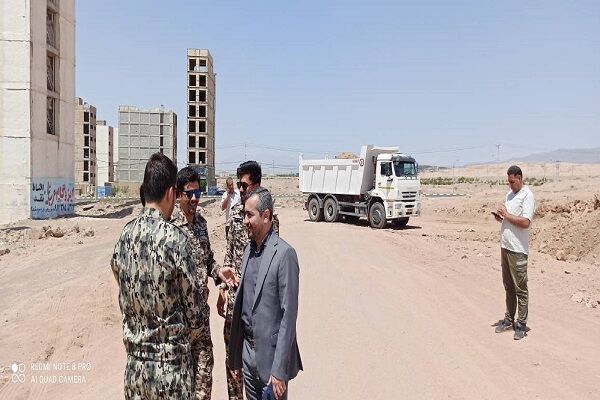 بازدید و بررسی ۳ پروژه مسکن ملی و مولدسازی در سبزوار توسط رئیس اداره راه و شهرسازی