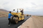 فعالیت کارگاه راهسازی در محور سه‌راهی ایواوغلی تا گیت ورودی منطقه آزاد ماکو