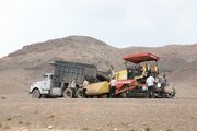 فعالیت کارگاه راهسازی در محور سه‌راهی ایواوغلی تا گیت ورودی منطقه آزاد ماکو