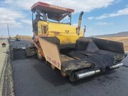 فعالیت کارگاه راهسازی در محور سهراهی ایواوغلی تا گیت ورودی منطقه آزاد ماکو