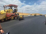 فعالیت کارگاه راهسازی در محور سه‌راهی ایواوغلی تا گیت ورودی منطقه آزاد ماکو