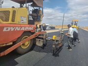 فعالیت کارگاه راهسازی در محور سهراهی ایواوغلی تا گیت ورودی منطقه آزاد ماکو