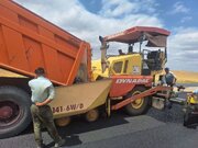 فعالیت کارگاه راهسازی در محور سهراهی ایواوغلی تا گیت ورودی منطقه آزاد ماکو