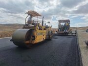 فعالیت کارگاه راهسازی در محور سهراهی ایواوغلی تا گیت ورودی منطقه آزاد ماکو