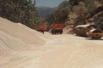 عملیات ایمن‌سازی محور اصلی لردگان_سردشت در استان چهارمحال و بختیاری در حال انجام است