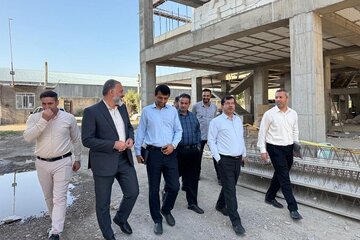 رعایت کیفیت و زمان‌بندی؛ موارد مورد تأکید مدیرکل گلستان در بازدید از پروژه ۲۱۰ واحدی گنبدکاووس