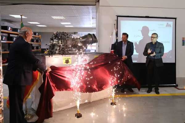 رونمایی از اولین موتور تعمیرشده بالگرد امداد و نجات BK-117 در کشور رونمایی