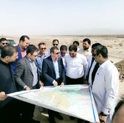 ببینید| بازدید معاون وزیر راه و شهرسازی از عملیات ساخت بزرگراه خاش-سراوان همزمان با هفته دولت