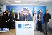 ببینید| بازدید مدیرعامل راه‌آهن از پایگاه خبری وزارت راه و شهرسازی