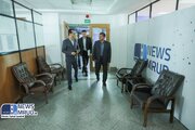بازدید مدیرعامل راه آهن از پایگاه خبری وزارت راه و شهرسازی