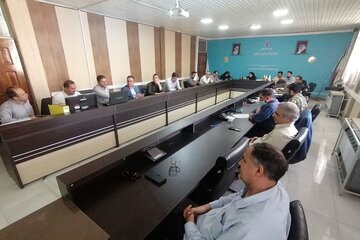 جلسه گروه کارشناسی کارگروه امور زیر بنایی
