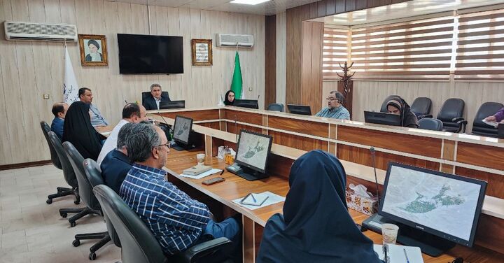 جلسه بررسی وضعیت پیشنهادی بازنگری طرح جامع شهر گلشن برگزار شد