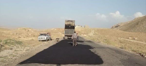 لکه‌گیری ۱۲.۵ کیلومتر از محور دندی-تخت‌سلیمان استان زنجان