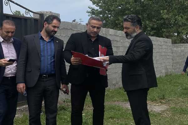 بازدید میدانی از ساختوسازهای بدون مجوز و تفکیک غیرقانونی اراضی در منطقه آزاد انزلی بازدید از ساخت وسازمان غیر مجاز