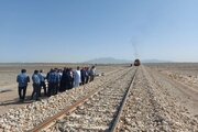 ببینید| بازدید معاون وزیر راه و شهرسازی از عملیات احداث راه‌آهن چابهار – زاهدان