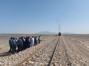 ببینید| بازدید معاون وزیر راه و شهرسازی از عملیات احداث راه‌آهن چابهار – زاهدان
