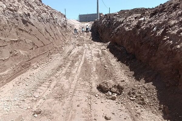 ببینید|احداث راه دسترسی جدید به حسین آباد کالپوش