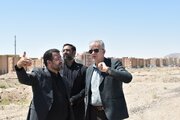 بازدید عضو هیئت مدیره سازمان ملی زمین و مسکن از اراضی و پروژه های راه و شهرسازی سمنان