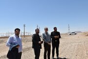 بازدید عضو هیئت مدیره سازمان ملی زمین و مسکن از اراضی و پروژه های راه و شهرسازی سمنان