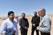 بازدید عضو هیئت مدیره سازمان ملی زمین و مسکن از اراضی و پروژه های راه و شهرسازی سمنان