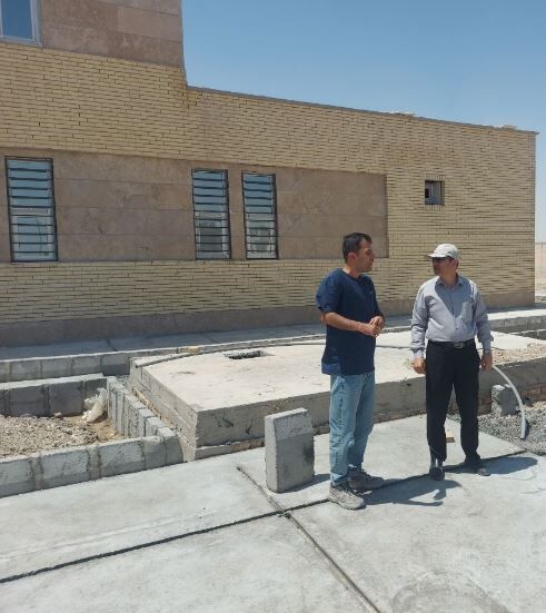 بازدید مدیرکل راه و شهرسازی سیستان و بلوچستان از ساختمان آماده افتتاح فاز دوم پارک اداری زهک