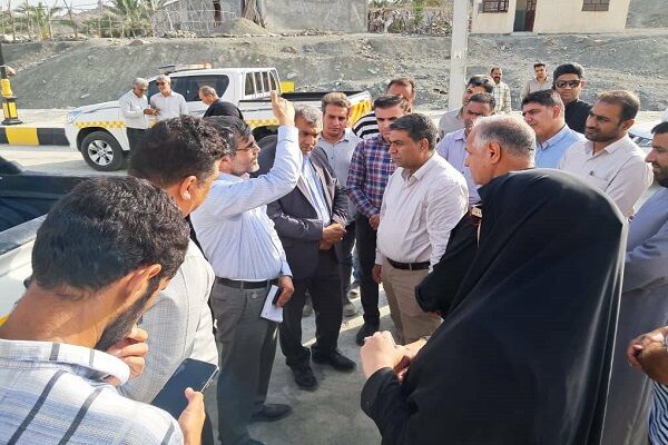 بازدید مسئولان استانی از پروژه‌های راه‌های روستایی بشاگرد؛ تأکید بر تسریع در توسعه راه‌های ارتباطی