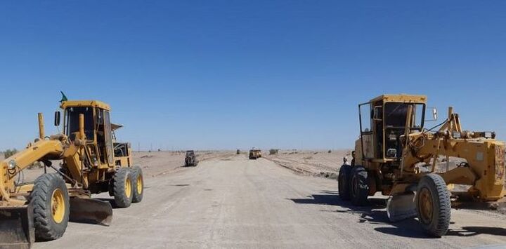 ساخت ۳۲ کیلومتر بزرگراه در محور زاهدان- بم ساخت ۳۲ کیلومتر بزرگراه در محور زاهدان- بم