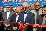 افتتاح و بهره برداری از باند جدید محور سرخه-سمنان با حضور وزیر کشور