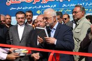 افتتاح و بهره برداری از باند جدید محور سرخه-سمنان با حضور وزیر کشور
