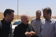 ببینید | بازدید مدیرکل راهداری و حملونقل جادهای استان اصفهان از شهرستان گلپایگان