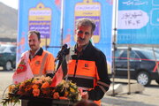 ببینید | آیین بهره‌برداری از پروژه‌های راهداری و حمل‌ونقل جاده‌ای استان اصفهان در هفته دولت