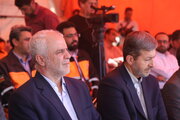 ببینید | آیین بهره‌برداری از پروژه‌های راهداری و حمل‌ونقل جاده‌ای استان اصفهان در هفته دولت