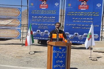 آیین بهره‌برداری از پروژه‌های اداره‌کل راهداری و حمل‌ونقل جاده‌ای استان اصفهان در شهرستان شهرضا
