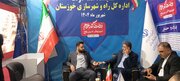 ببینید| غرفه شورای هماهنگی امور راه و شهرسازی خوزستان در نمایشگاه دستاوردهای دولت چهاردهم(شب نخست)