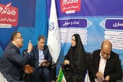 ببینید| غرفه شورای هماهنگی امور راه و شهرسازی خوزستان در نمایشگاه دستاوردهای دولت چهاردهم(شب نخست)