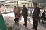 ببینید | تجدید میثاق مدیرکل و کارکنان راه و شهرسازی استان اصفهان با آرمان‌های شهدا به مناسبت هفته دولت