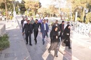 ببینید | تجدید میثاق مدیرکل و کارکنان راه و شهرسازی استان اصفهان با آرمان‌های شهدا به مناسبت هفته دولت