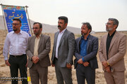 کلنگ آماده‌سازی اراضی ۹۲ هکتاری و احداث خیابان ۳۰ متری در طرح نهضت ملی مسکن گراش
