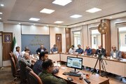 جلسه بررسی طرح دسترسی به شهرک 205 هکتاری سمنان