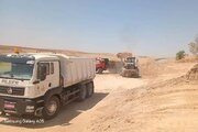 عملیات راهداری در محورهای دیواندره کردستان