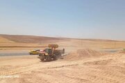 عملیات راهداری در محورهای دیواندره کردستان