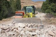 عملیات راهداری در محورهای دیواندره کردستان