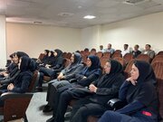 ببینید | دیدار صمیمانه مدیرکل راه و شهرسازی خراسان شمالی با کارکنان به مناسبت هفته دولت و روز کارمند