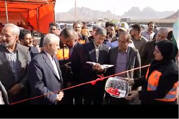 بهره برداري از پروژه هاي راهداري با اعتباري بالغ بر3 همت با حضور معاون رئيس جمهور در هفته دولت