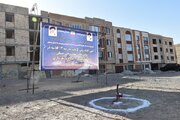 کلنگ زنی احداث 5 باب مدرسه در اراضی نهضت ملی مسکن شهر سمنان با حضور وزیر آموزش و پرورش