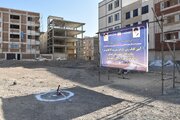 کلنگ زنی احداث 5 باب مدرسه در اراضی نهضت ملی مسکن شهر سمنان با حضور وزیر آموزش و پرورش