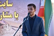 کلنگ زنی احداث 5 باب مدرسه در اراضی نهضت ملی مسکن شهر سمنان با حضور وزیر آموزش و پرورش